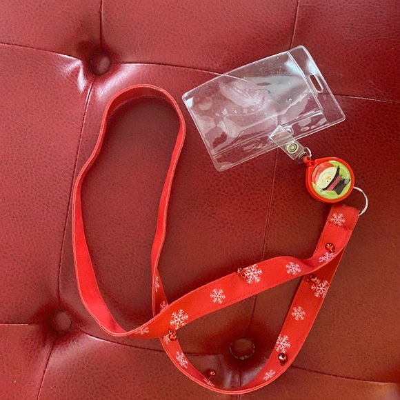 Christmas ID Card Lanyard - Picture 1 of 1